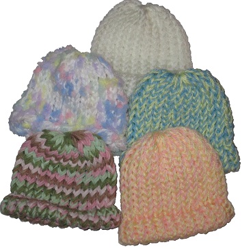 Baby wearing hat